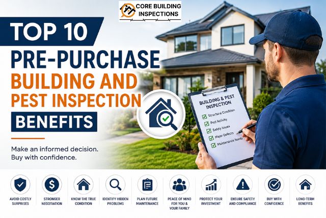Top 10 Pre-Purchase Building and Pest Inspection Benefits