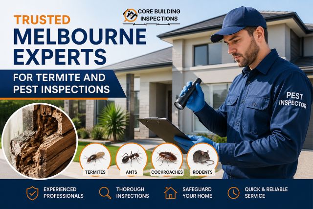 Trusted Melbourne Experts for Termite and Pest Inspections
