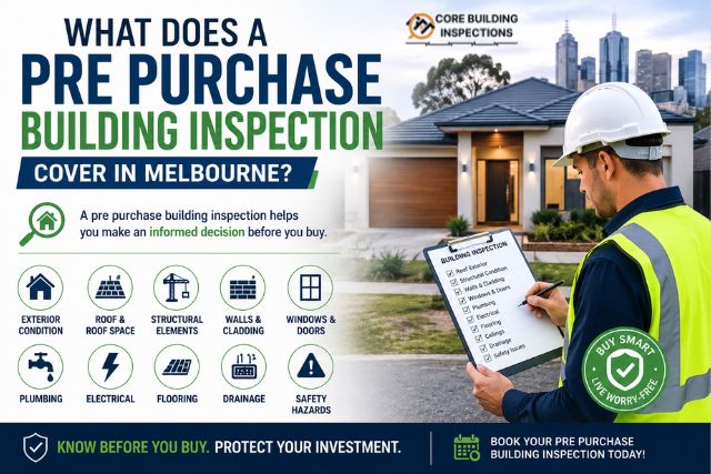 What Does a Pre Purchase Building Inspection Cover in Melbourne?