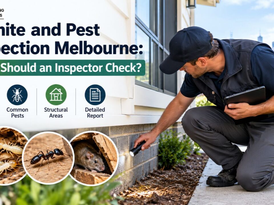 Termite and Pest Inspection Melbourne: What Should an Inspector Check?